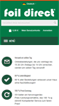 Mobile Screenshot of foildirect.de